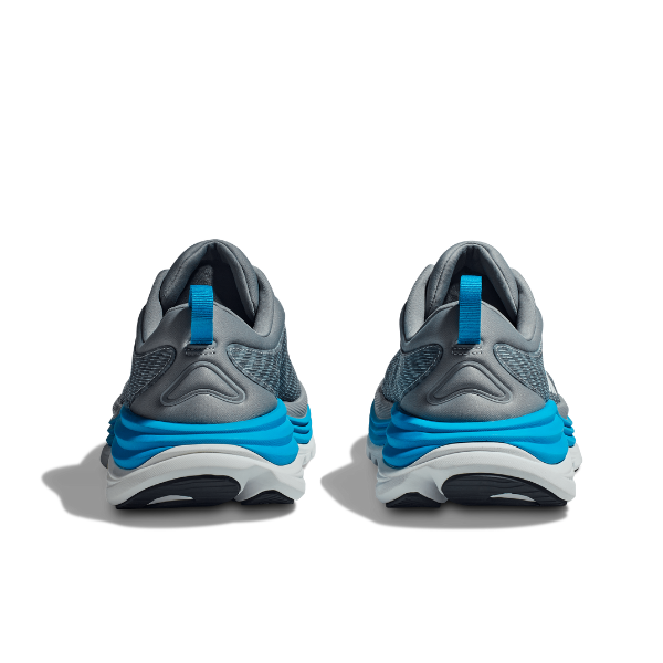 HOKA Herren Gaviota 5 Wide Kalkstein/Blau