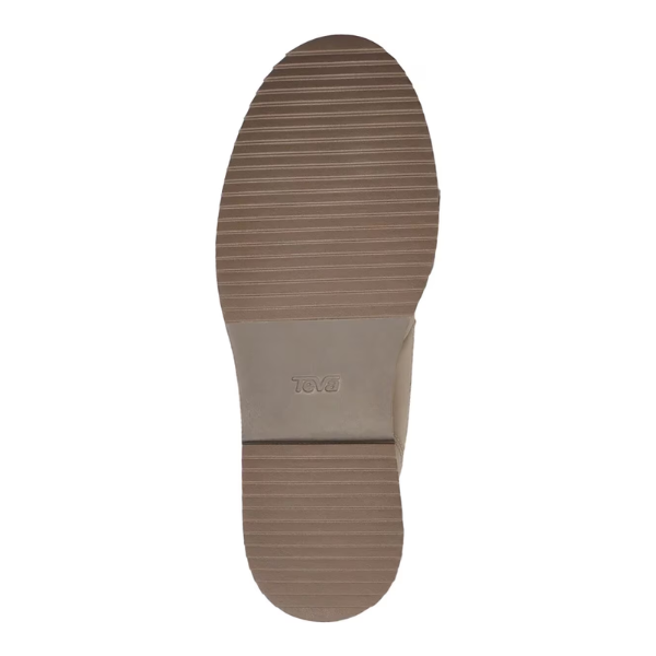 Teva Bota media mujer gris pluma