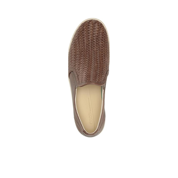 ECCO Women's Soft 7 Woven Slip-On Bronz