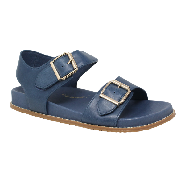 Ziera Women's Hastice Blue Leather