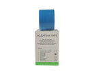 A roll of ALEAF CBD Muscle Tape from A Leaf rests on a white box. The packaging highlights benefits such as muscle support, waterproof design, and enhanced oxygen circulation through kinesiology technology.