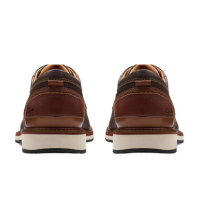 Clarks Men's Monahan Plain Brown Leather