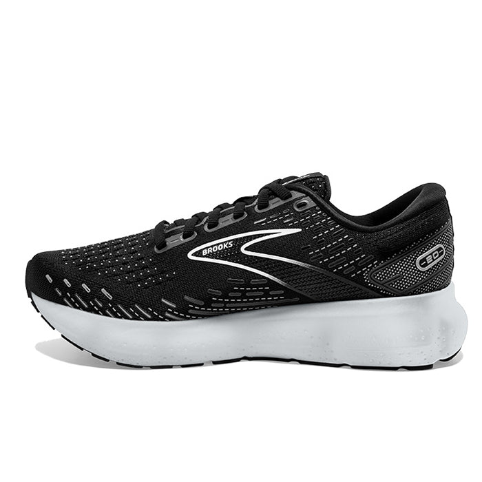 Brooks Damen Glycerin 20 Wide Schwarz/Weiß