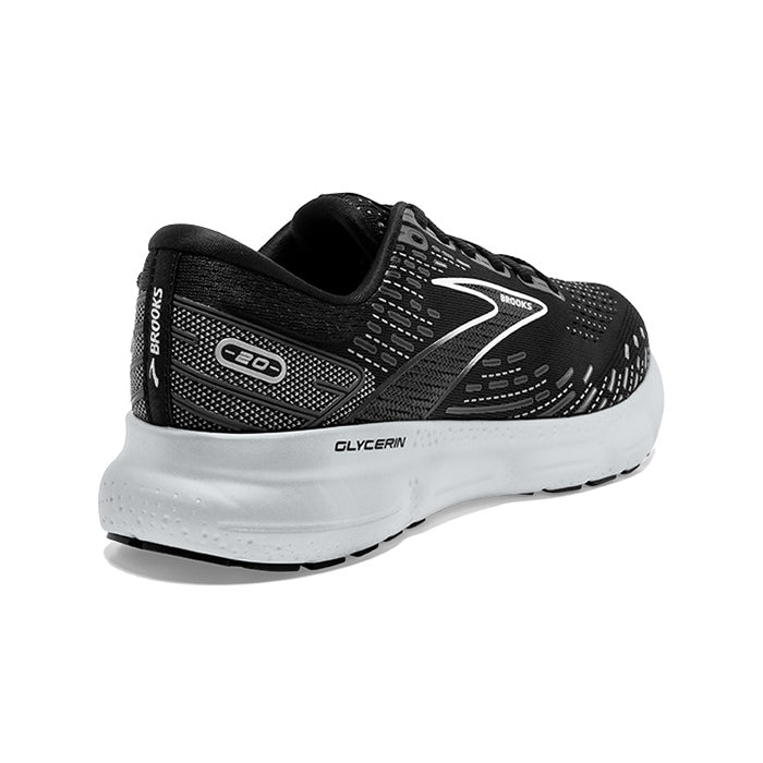 Brooks Damen Glycerin 20 Wide Schwarz/Weiß