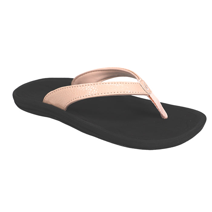 OluKai Women's Kulapa Kai Petal Pink/Black 20198-3P40