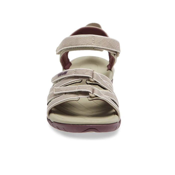 Teva Damen Tirra Valley Plaza Taupe/Weinbergwein