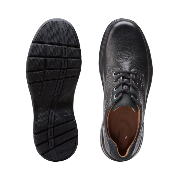 Clarks Herren Un Brawley Pace Schwarz