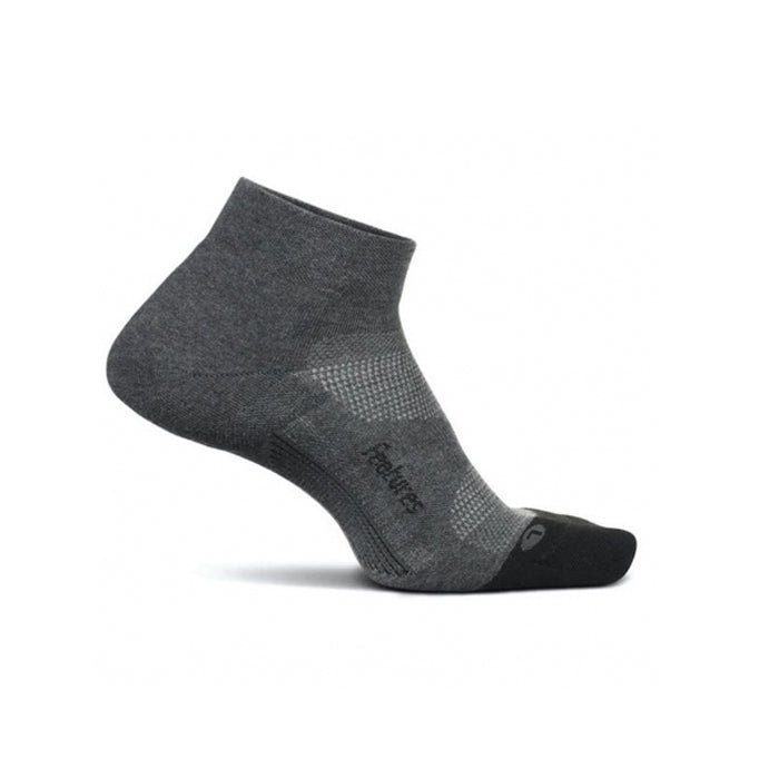 Feetures Elite Max Cushion Low Cut Socks Gray
