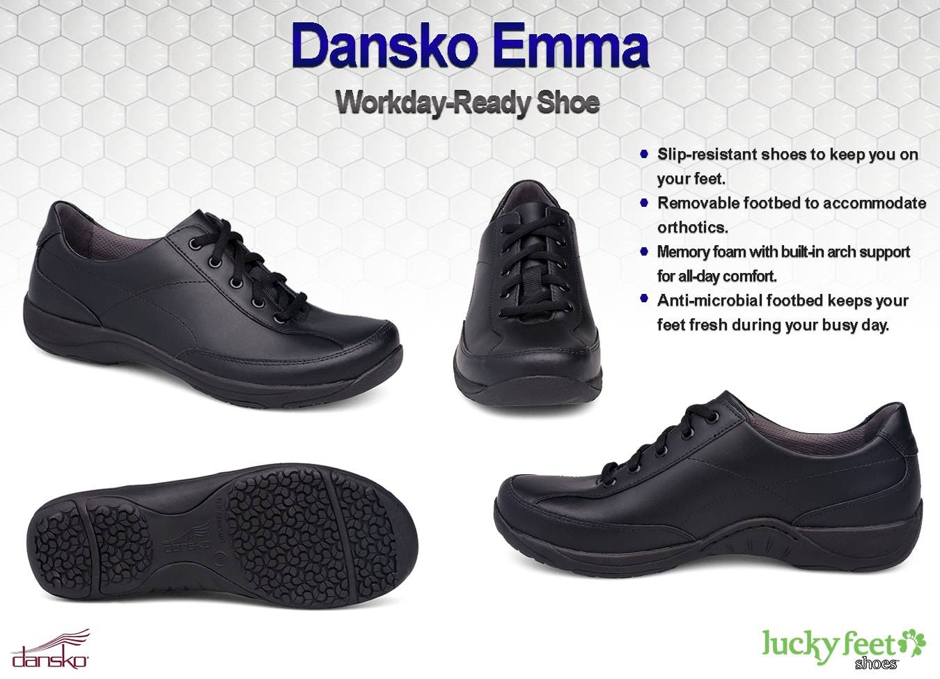 supportive slip resistant shoes