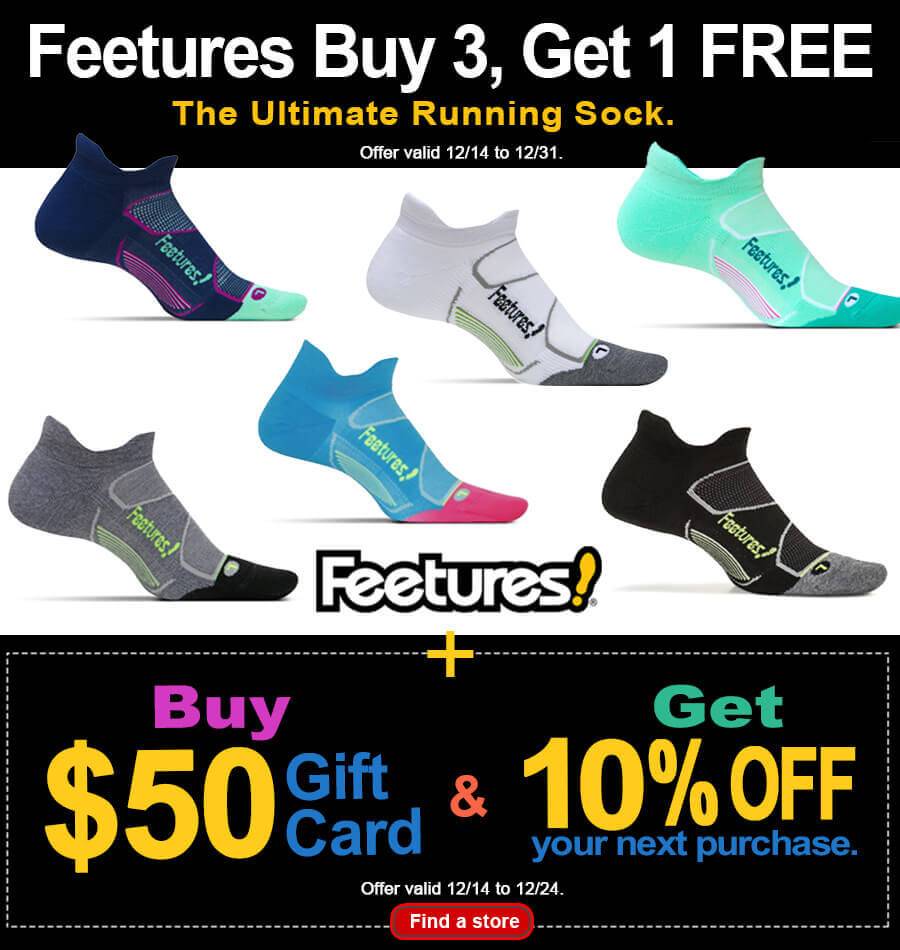 Buy 3 socks get 1 free