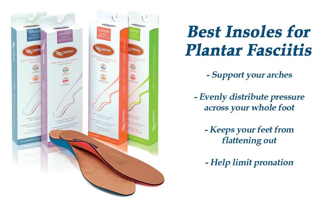best insoles for high arches and plantar fasciitis